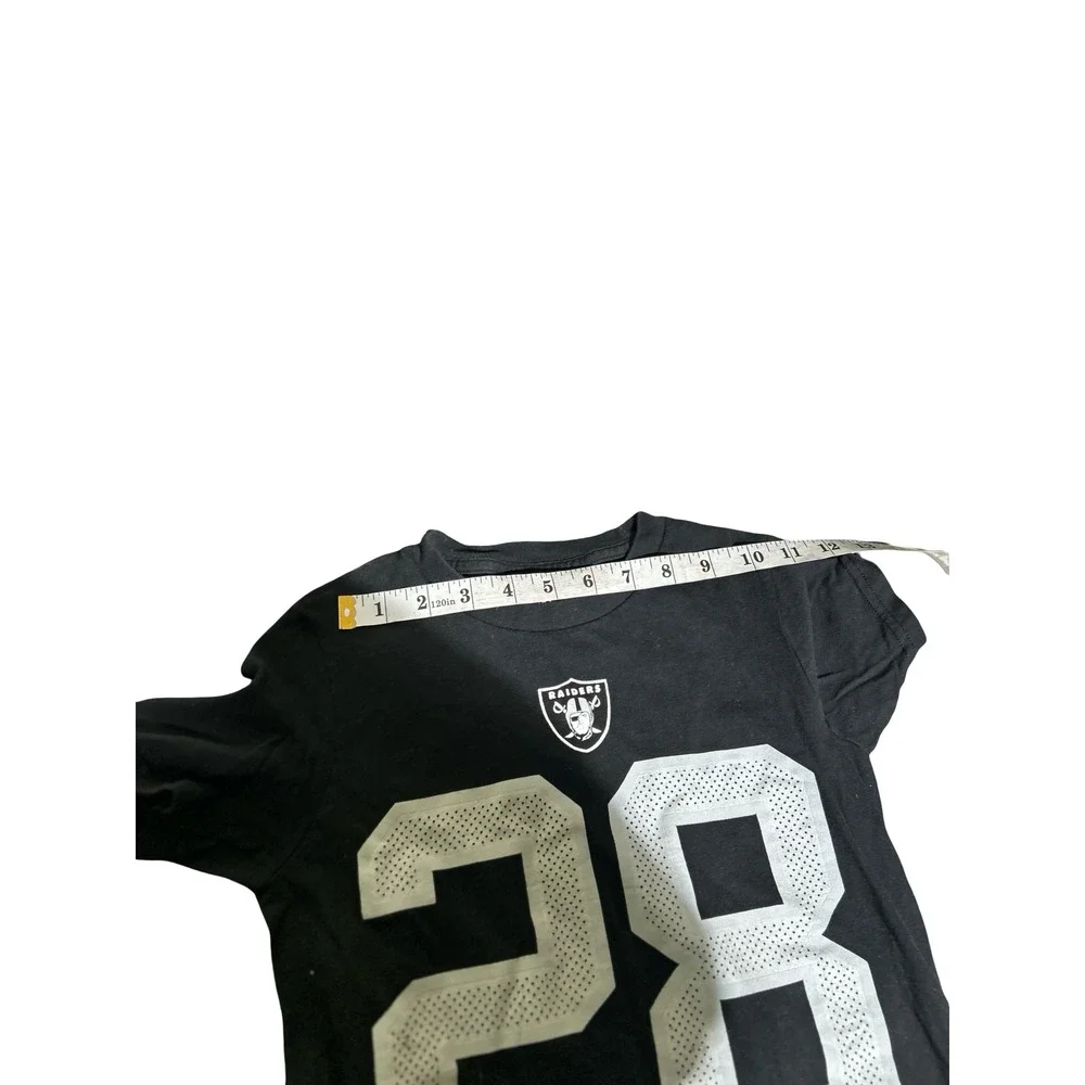 Nike Las Vegas Raiders Josh Jacobs 28 Player T-Shirt Black Youth Small